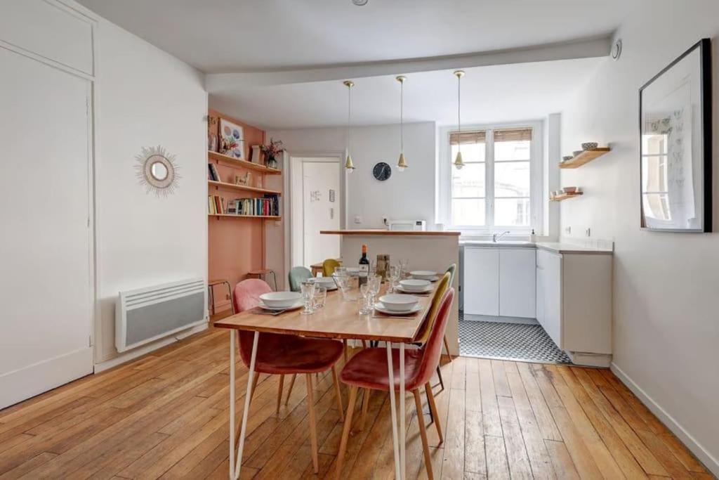 Apartamento Louvre Montorgueuil Historical Center 3Br II París Exterior foto