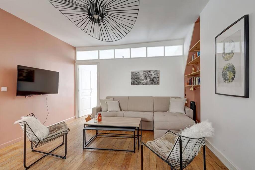 Apartamento Louvre Montorgueuil Historical Center 3Br II París Exterior foto